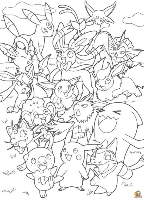 free coloring pages of pokemon|Pokemon Coloring pages for kids (Free PDF printables)